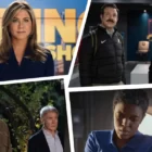 Clockwise: The Morning Show, Ted Lasso, For All Mankind, Shrinking (Photos: Apple TV+)