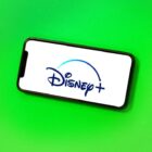 Disney+ logo on a phone