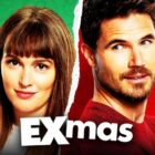Leighton Meester, Robbie Amell, EXmas logo