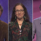 Austin Rogers, Jennifer Quail and Russ Schumacher on Jeopardy!