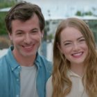 Nathan Fielder and Emma Stone in The Curse