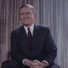 Unspecified - 1970: Frank Borman appearing in the Walt Disney Television via Getty Images News special 