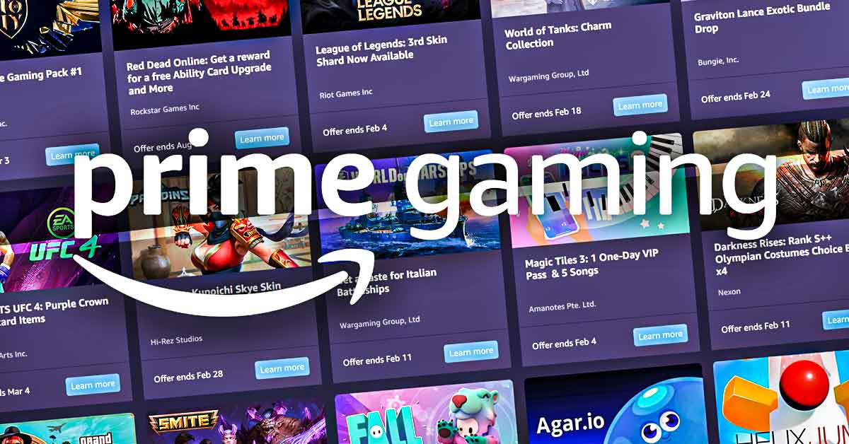 Découvrez la sélection de novembre d’Amazon Prime Gaming – De super cadeaux gratuits à la clé !