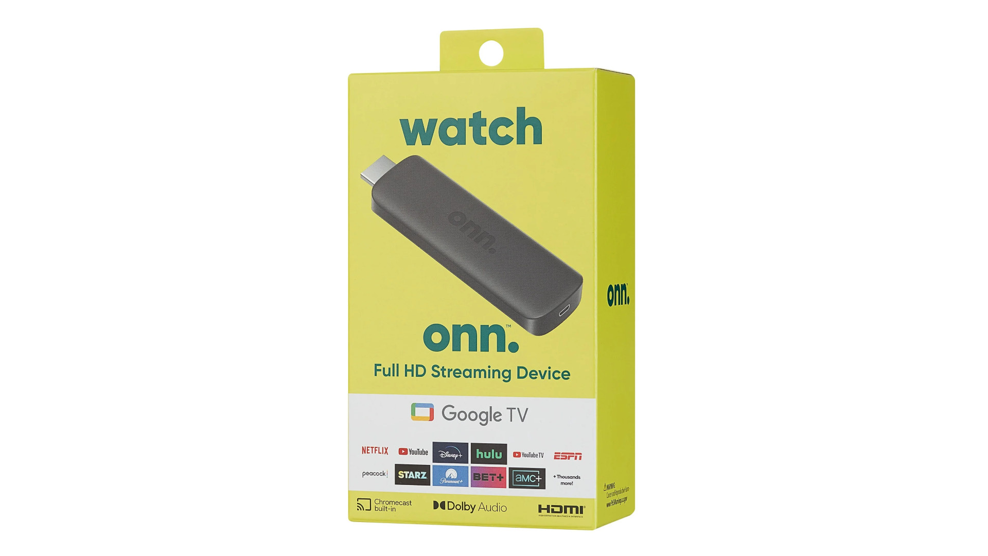 Découvrez le nouveau Google TV stick bon marché de Walmart