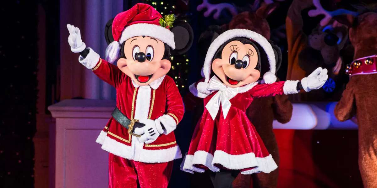 mickey mouse minnie mouse disney parks christmas santa outfits