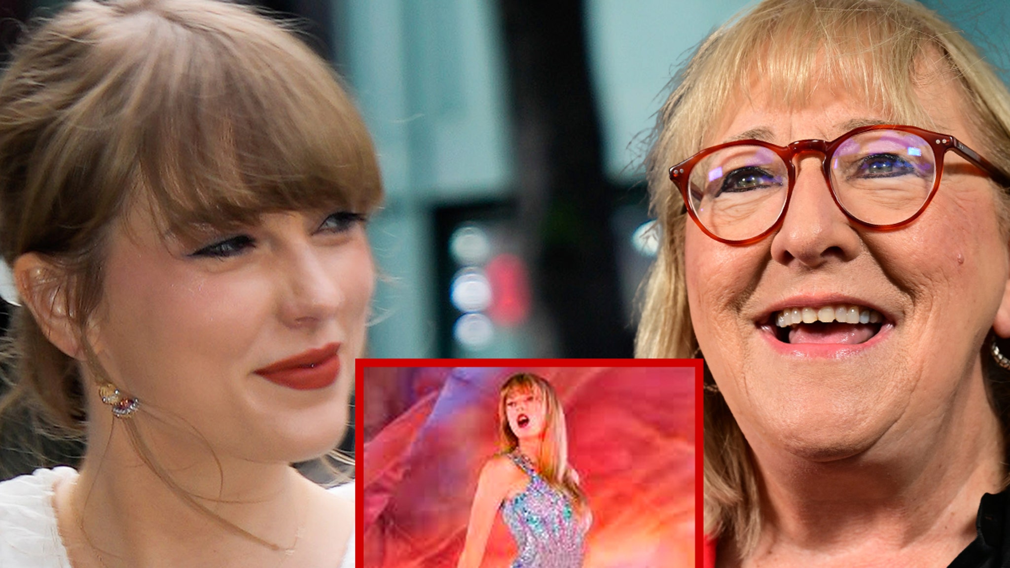 Donna Kelce surprise en train de regarder le film de la tournée “Eras” de Taylor Swift au cinéma