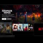 A collage of devices displaying the Netflix interface