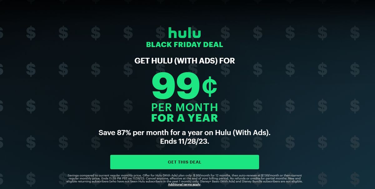 Les meilleures offres de streaming pour le Black Friday sur Hulu, Disney+, Max, Paramount+, et plus