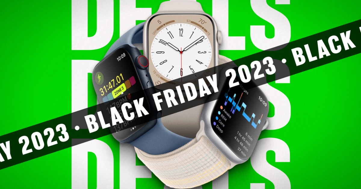 Économisez lors du Black Friday sur les Apple Watch : Séries 9, Ultra et plus