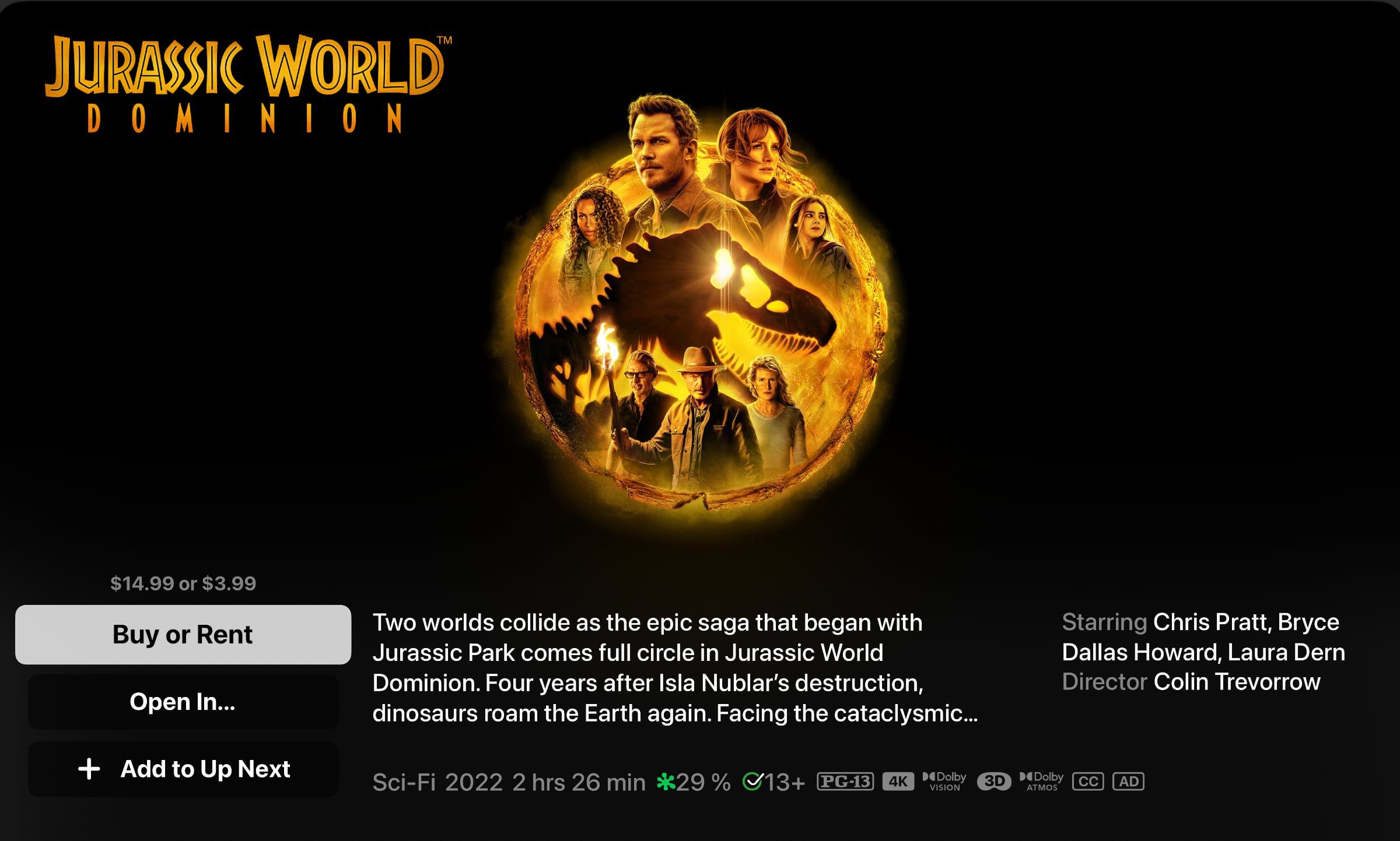 Films en 3D disponibles dans l’application Apple TV avant le lancement de Vision Pro