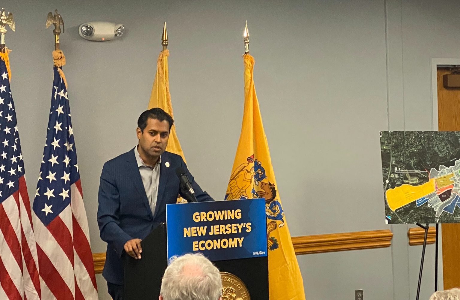 Gopal veillait à ce que l’impact local du studio Netflix à Fort Monmouth soit une mission personnelle.