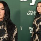 Kim Kardashian Favors Florals in Balenciaga Dress at Baby2Baby Gala – WWD