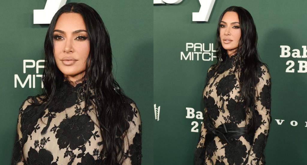 Kim Kardashian éblouit en robe Balenciaga au gala Baby2Baby – WWD