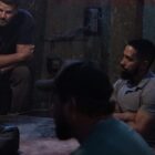 SEAL Team streaming on Paramount+, 2022. David Boreanaz as Jason Hayes, Neil Brown Jr. as Ray Perry, AJ Buckley as Sonny Quinn. Photo Credit: Bonnie Osborne/Paramount+