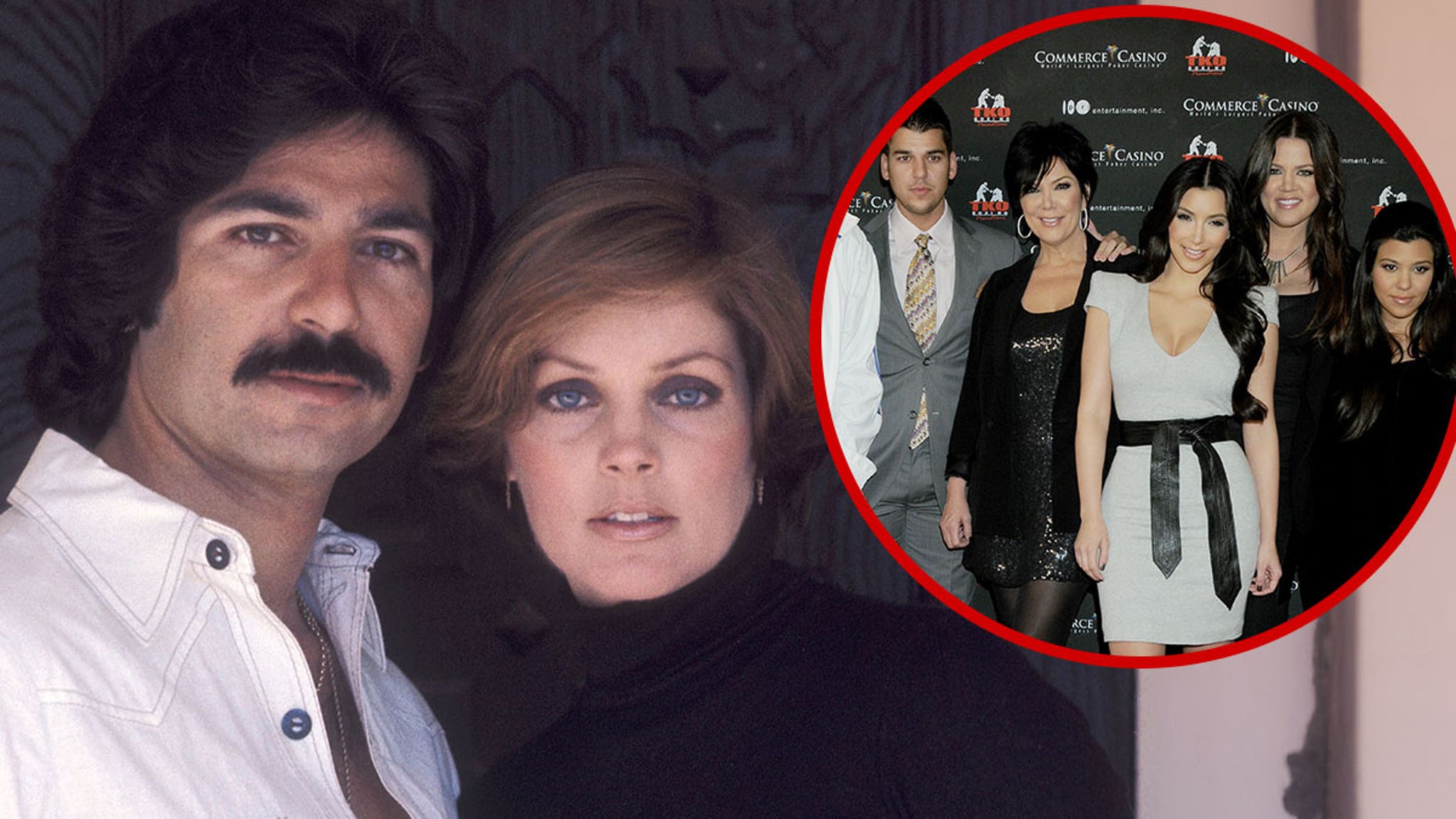 La romance passée entre Priscilla Presley et Robert Kardashian