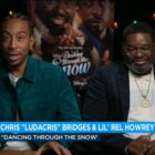 Ludacris, Lil Rel Howrey show the chemistry they bring to Disney+ holiday movie 'Dashing Through the Snow'