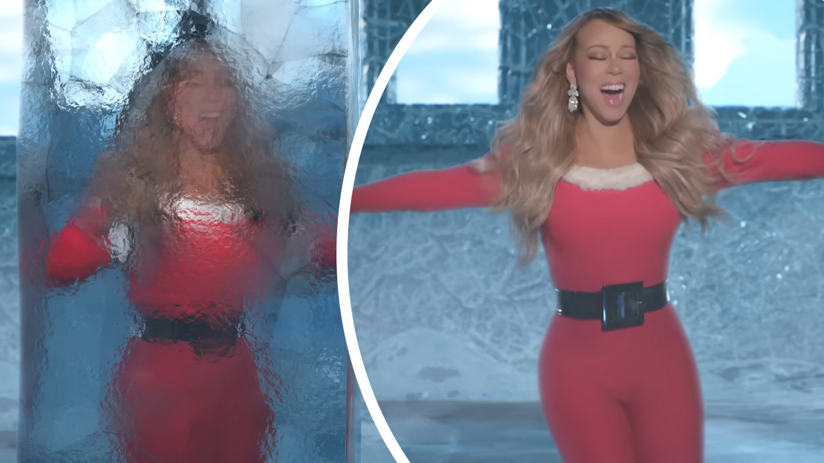 Mariah Carey adopte son célèbre mème de la saison des fêtes dans une nouvelle vidéo