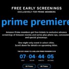 Amazon Prime Members Can Now Get Free Tickets To Advance Screenings Of Movies & More