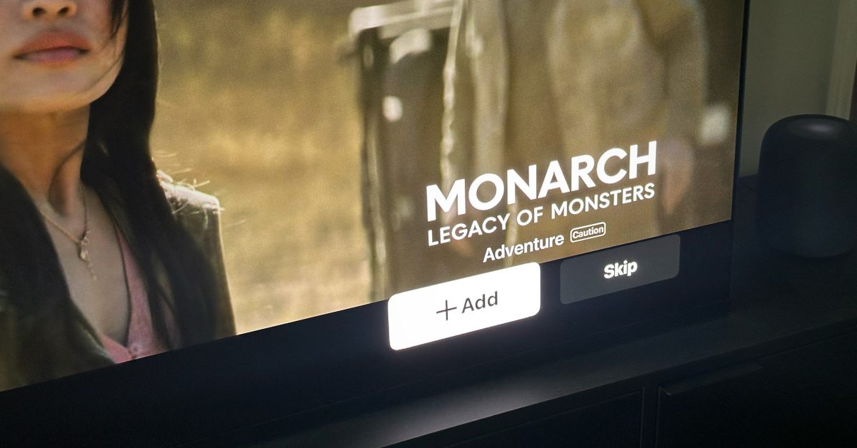 Mise à niveau de l’application Apple TV pour les bandes-annonces avec un nouveau bouton “ajouter à la file d’attente”