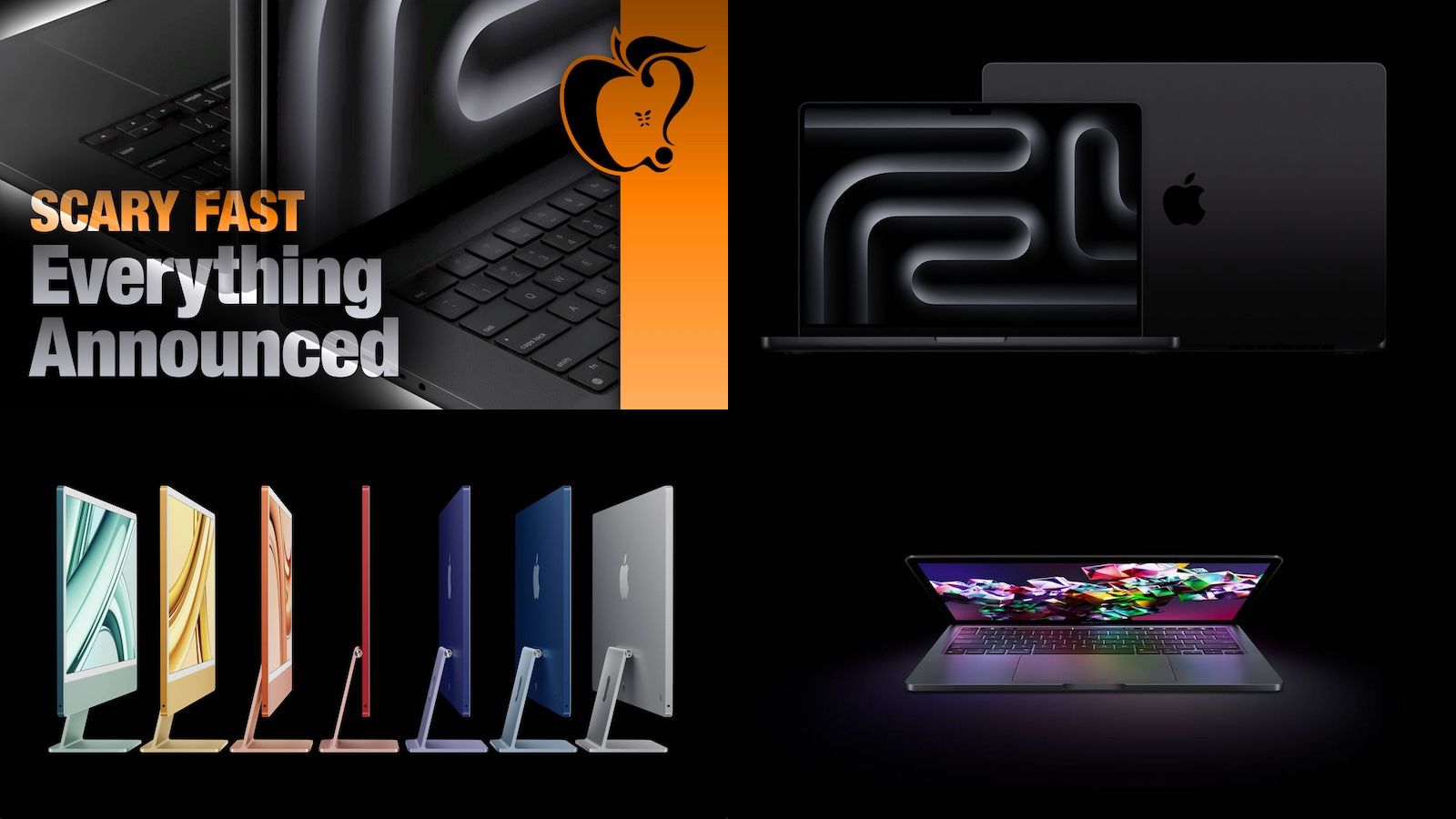 Nouveau MacBook Pro et iMac dévoilés lors de l’événement Apple