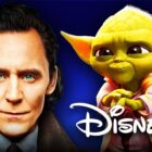 Tom Hiddleston as Loki, Yoda from Young Jedi Adventures, Disney+ logo