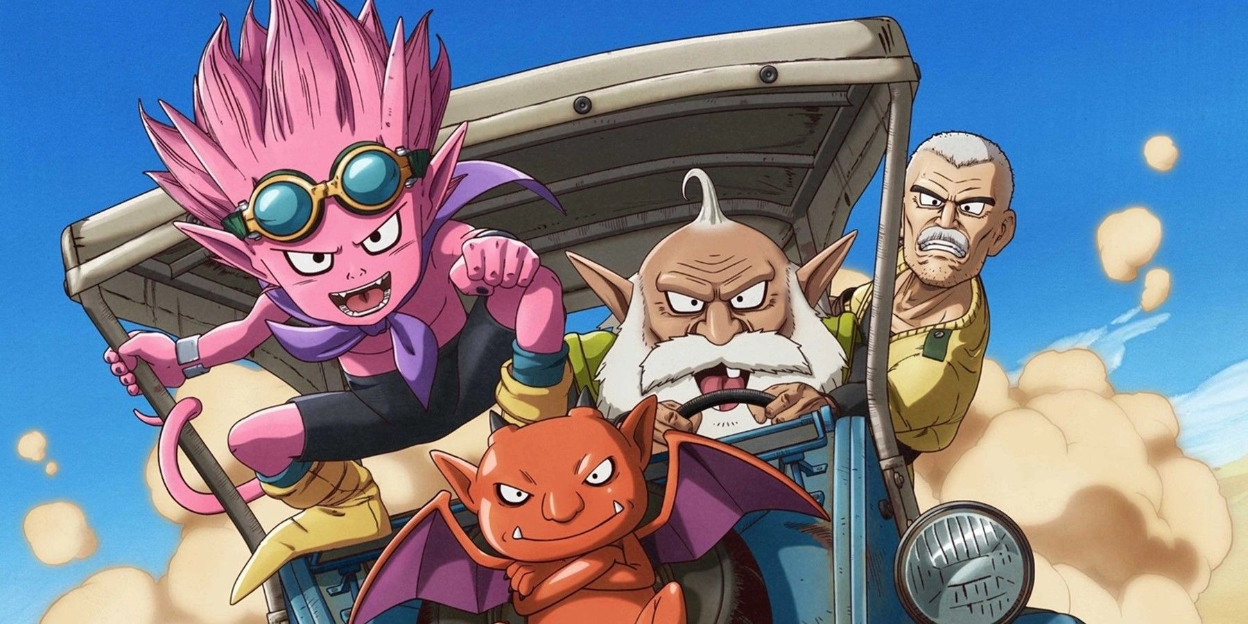 Nouvelle série animée Sand Land de Akira Toriyama en 2024