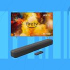 Amazon Fire TV and Soundbar