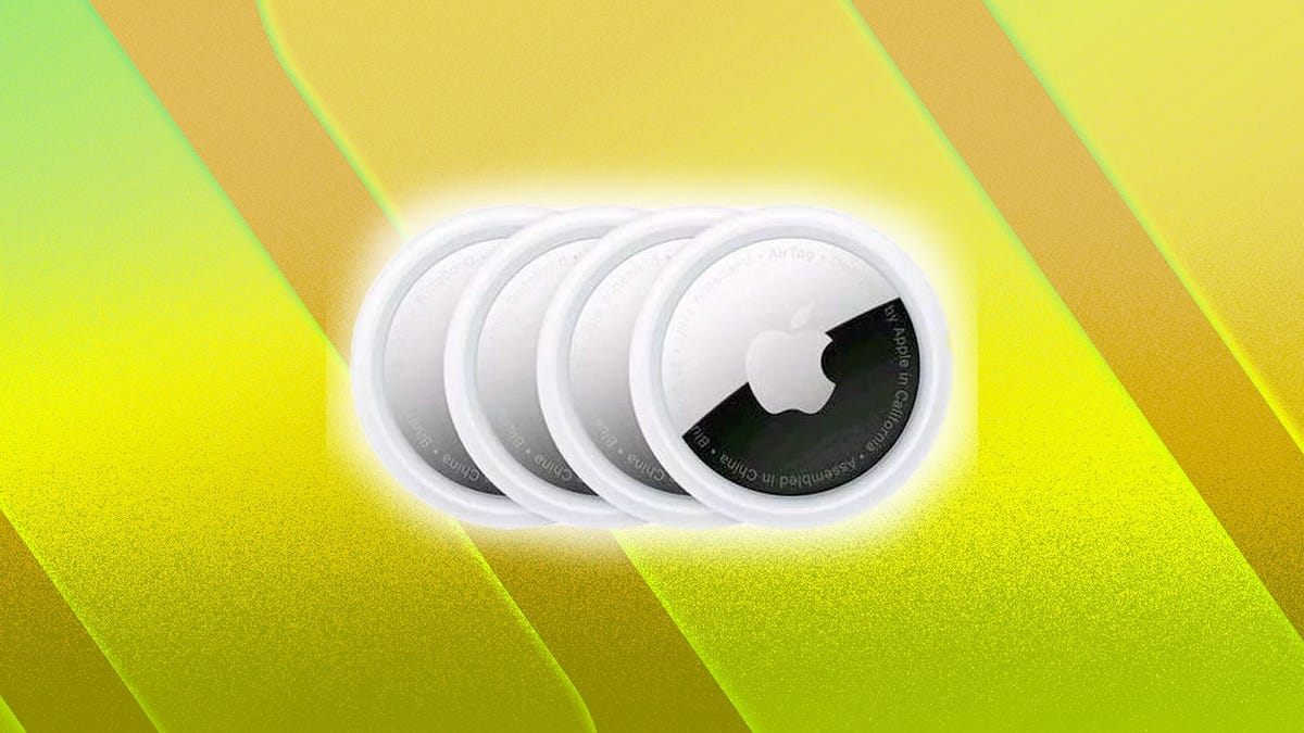 Offre spéciale : Achetez un pack de 4 Apple AirTag pour le Black Friday