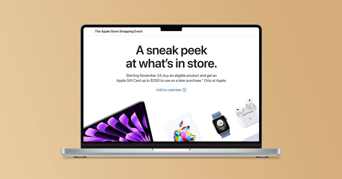 Offres spéciales Apple révélées pour le Black Friday et le Cyber Monday