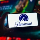Paramount Global logo on a screen