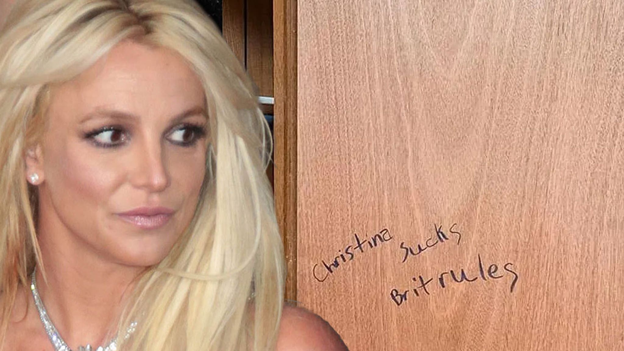 Porte “Christina Sucks” de Britney Spears : une vente à 20-30k$ probable