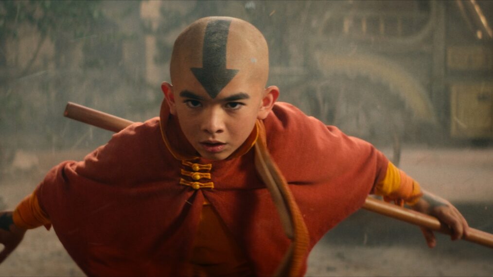 Première vidéo spectaculaire de Aang contre la Nation du Feu dans la série live-action