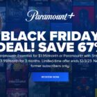 paramount plus deals for black friday