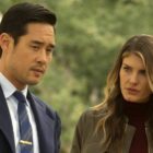 Raymond Lee and Caitlin Bassett in 