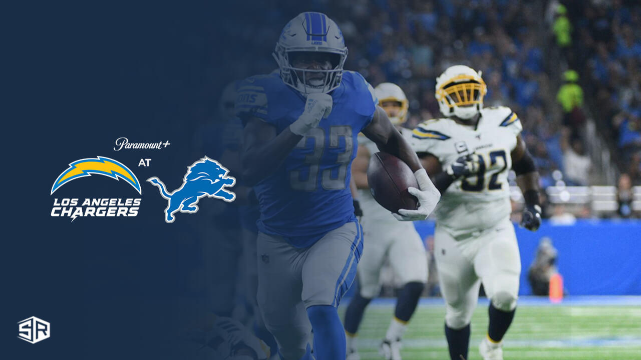 Regarder Chargers contre Lions hors USA sur Paramount Plus