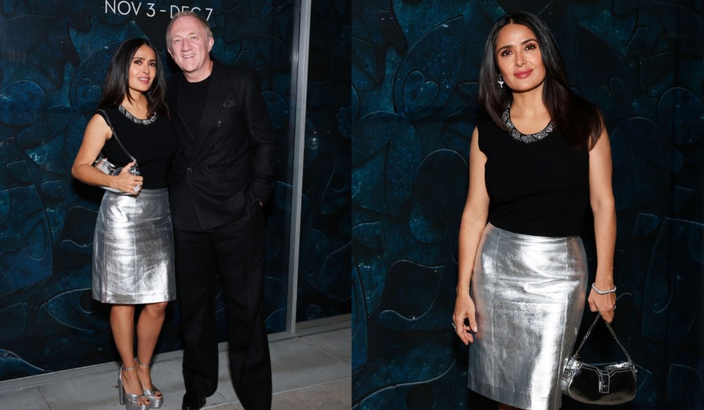 Salma Hayek brille au vernissage de Frequency – WWD
