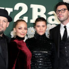 Joel Madden, Nicole Richie, Sofia Richie and Elliot Grainge