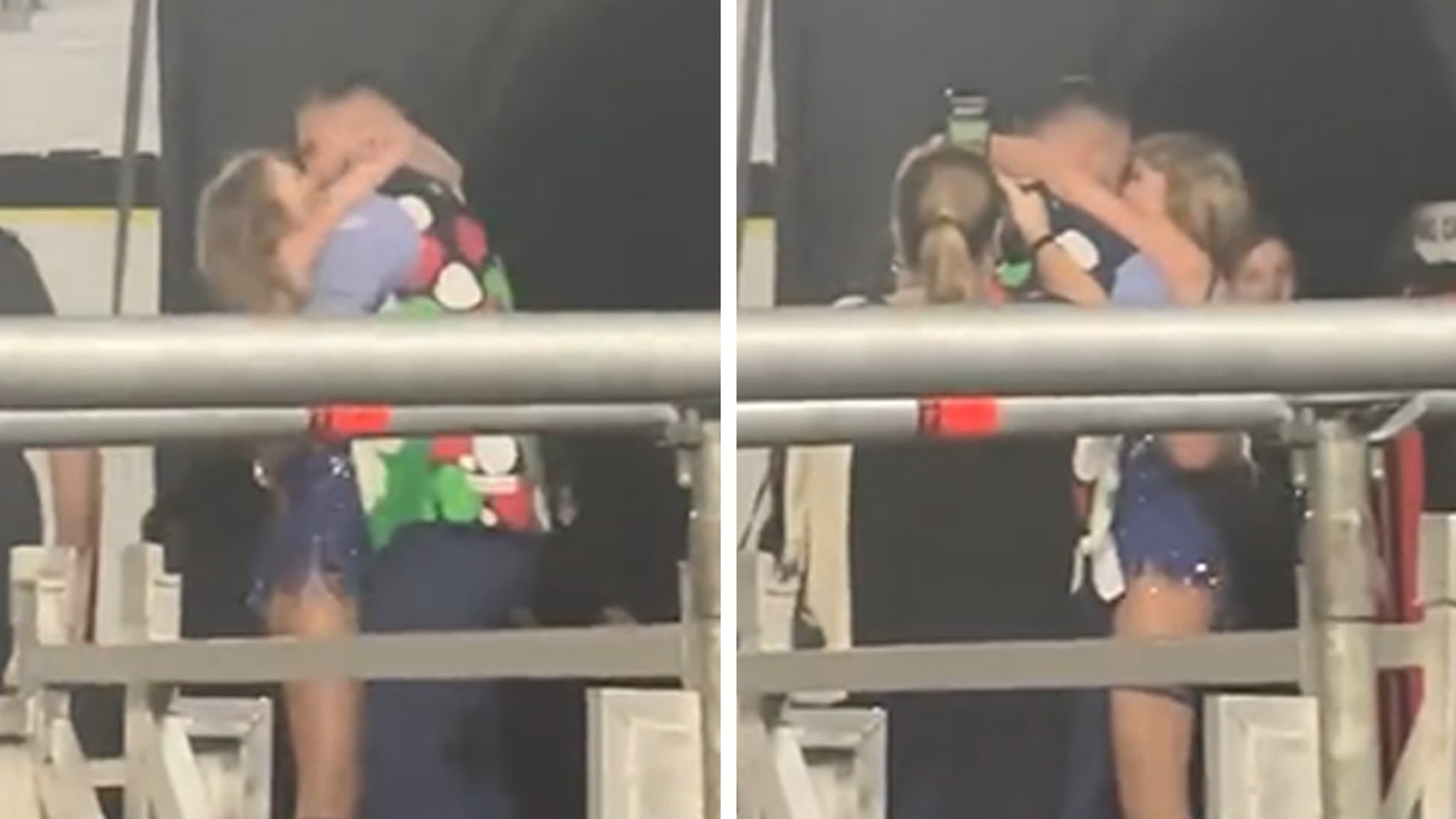Taylor Swift embrasse Travis Kelce après son concert en Argentine
