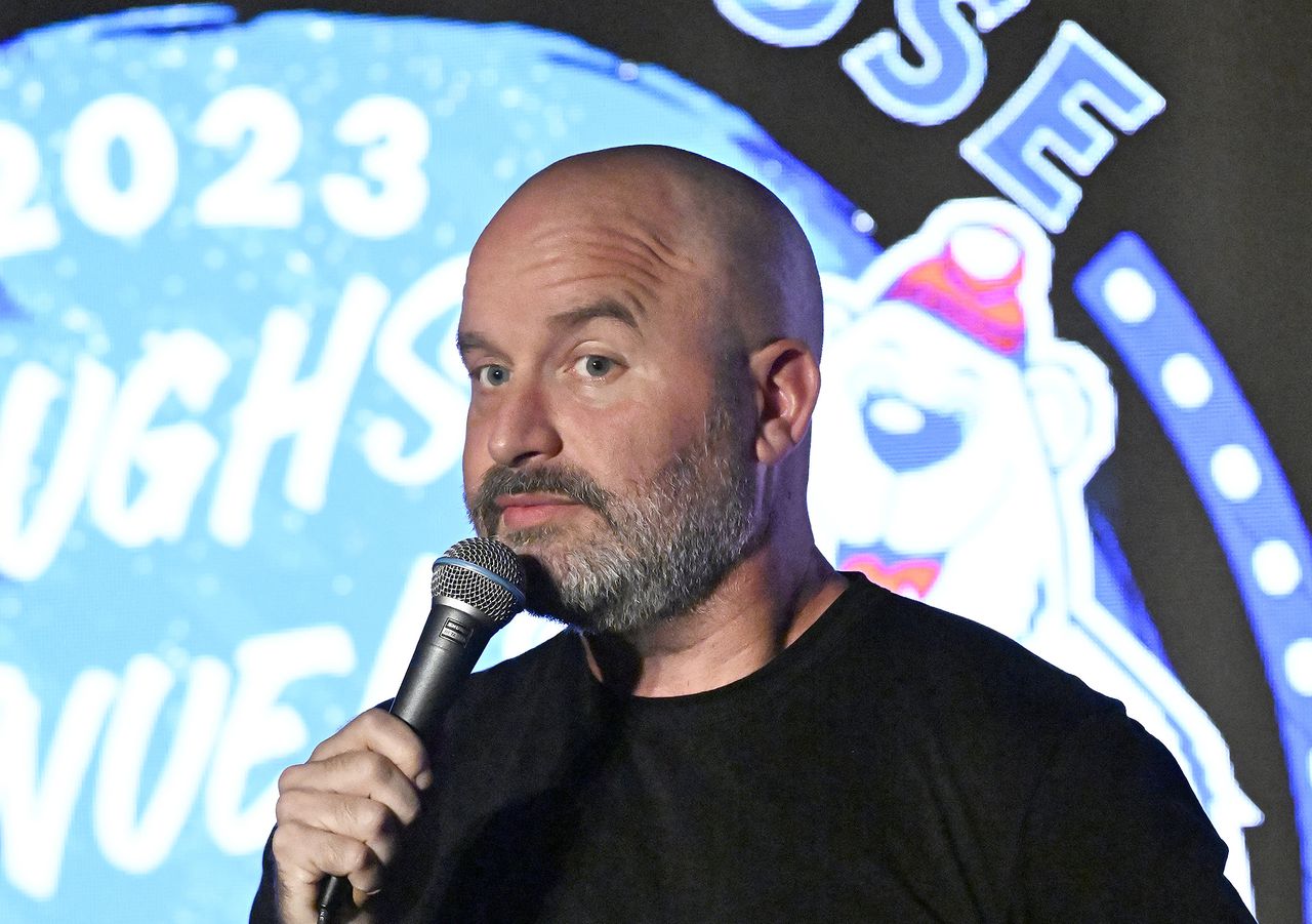 Tom Segura et Kevin James se produisent en spectacles comiques dans le centre de New York