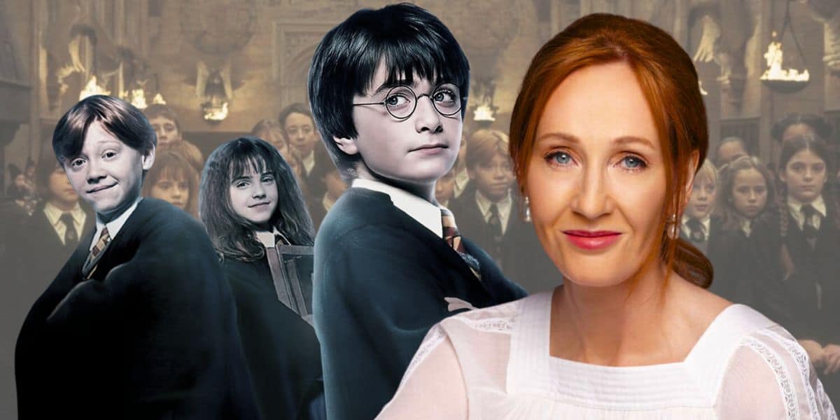 jk rowling and harry potter characters