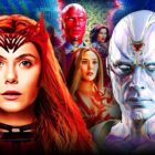 Elizabeth Olsen as Scarlet Witch, WandaVision, White Vision