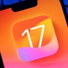 The number 17 on a phone screen