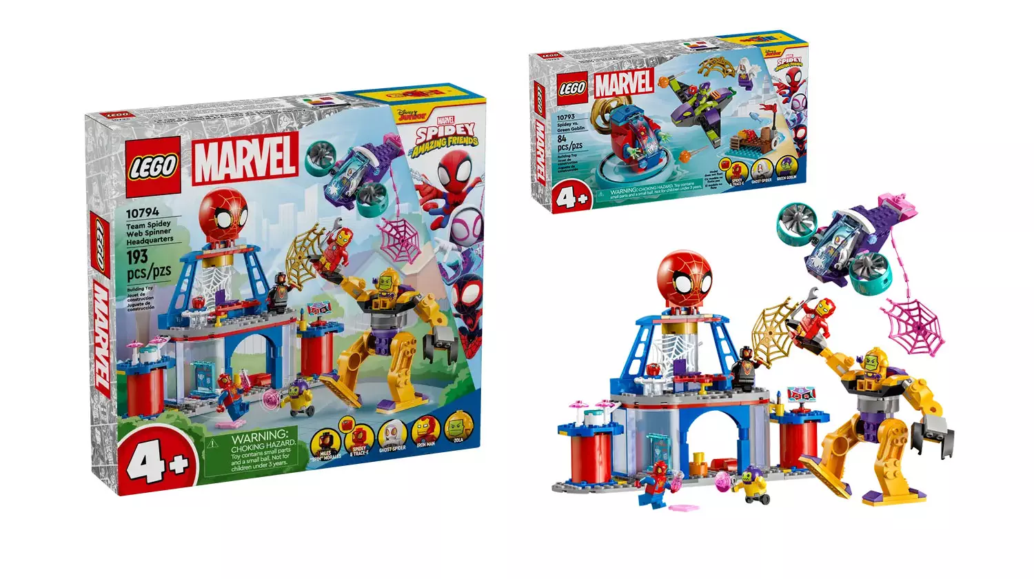 Découvrez les nouveaux ensembles LEGO Marvel Spidey and His Amazing Friends pour 2024