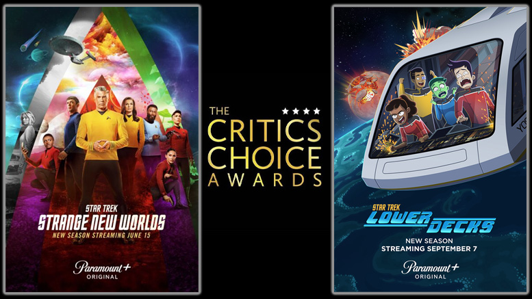 Strange New Worlds et Lower Decks en lice pour le meilleur série aux Critics Choice Awards – TrekMovie.com