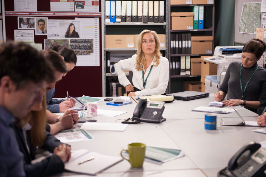 Gillian Anderson in 'The Fall'
