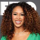 Skye Townsend on red carpet