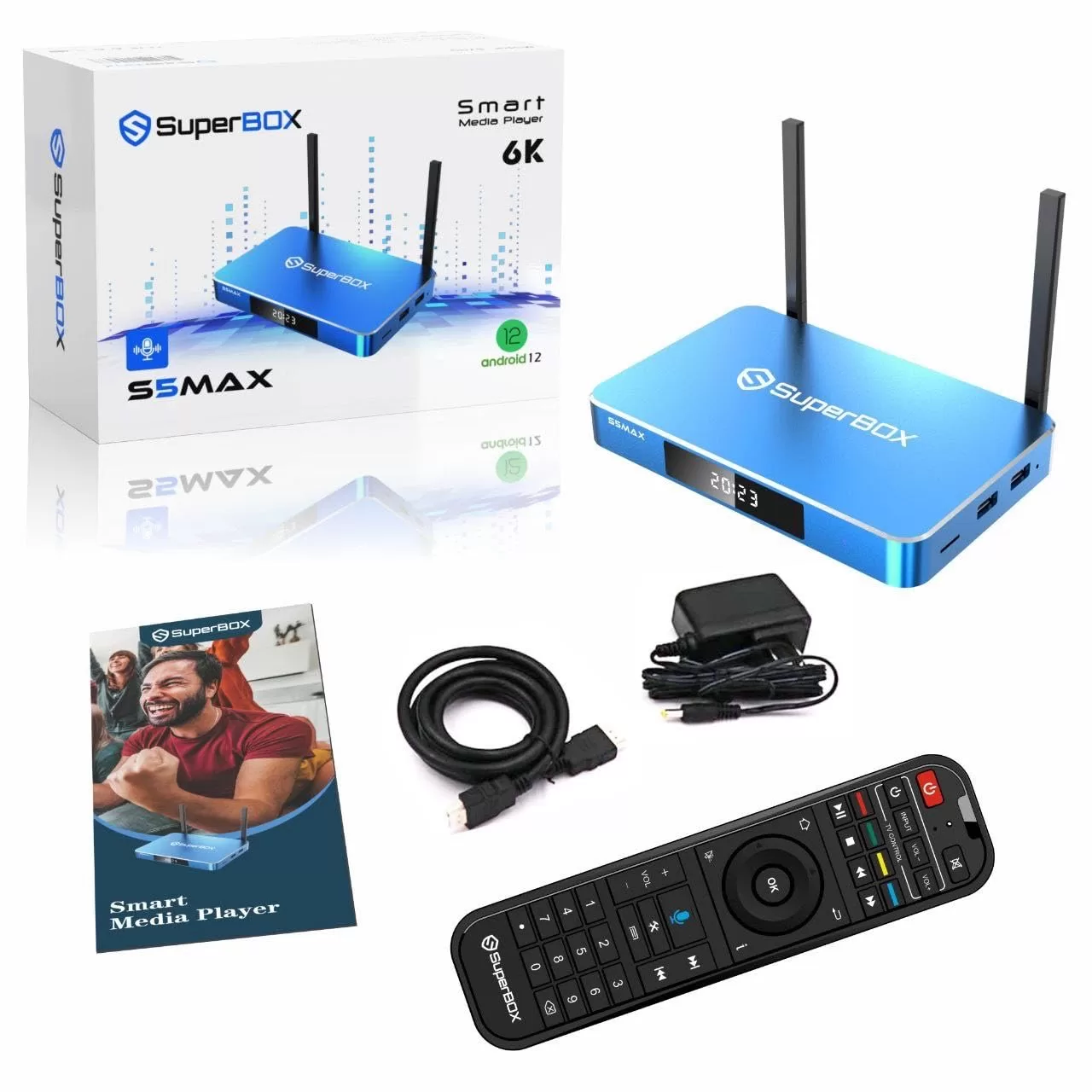 2024 TV BOX S5 MAX – Caractéristiques et Spécifications