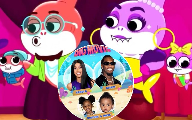 Cardi B, Offset et leurs enfants font sensation dans le nouveau film Baby Shark