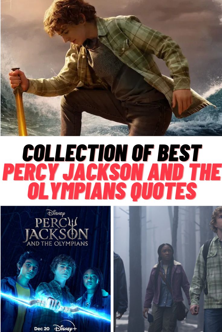Citations de la collection Disney+ Percy Jackson et les Olympiens
