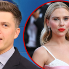 Colin Jost Forced to Roast His Wife, Scarlett Johansson, on 'SNL'